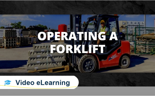 Operating-a-forklift